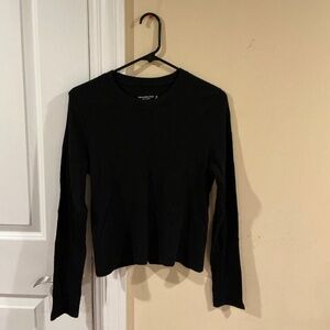Abercrombie & Fitch Women's Black Shirt